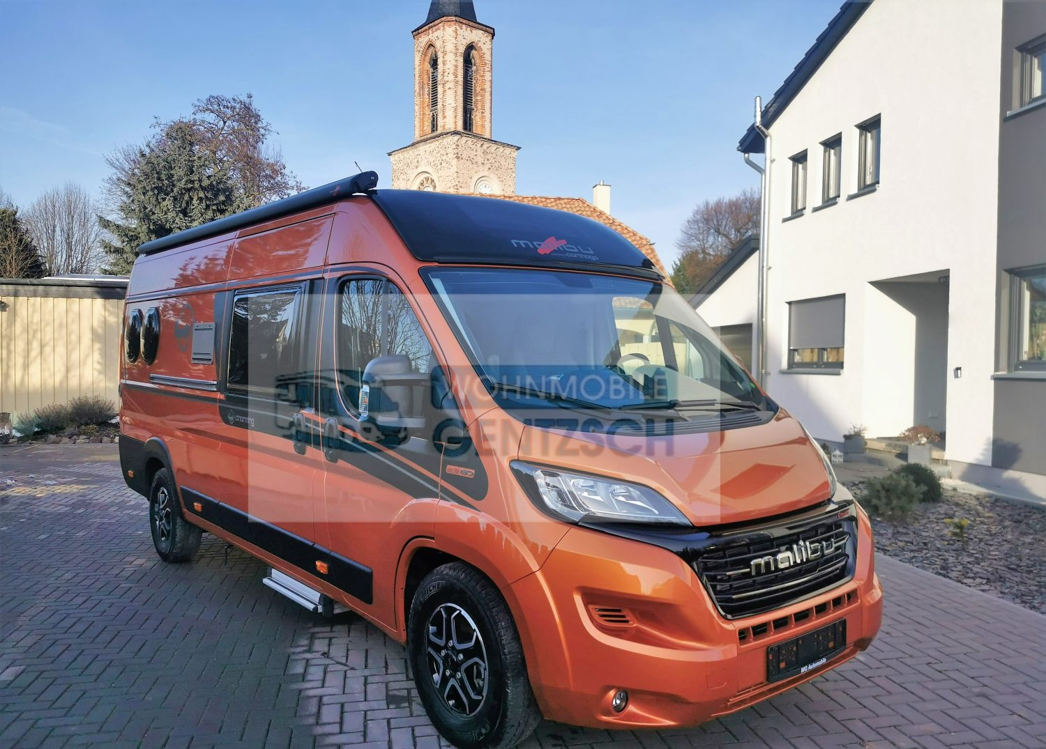 Reisemobil Malibu orange metallic ,Wohnmobil Magdeburg Gentzsch (2)
