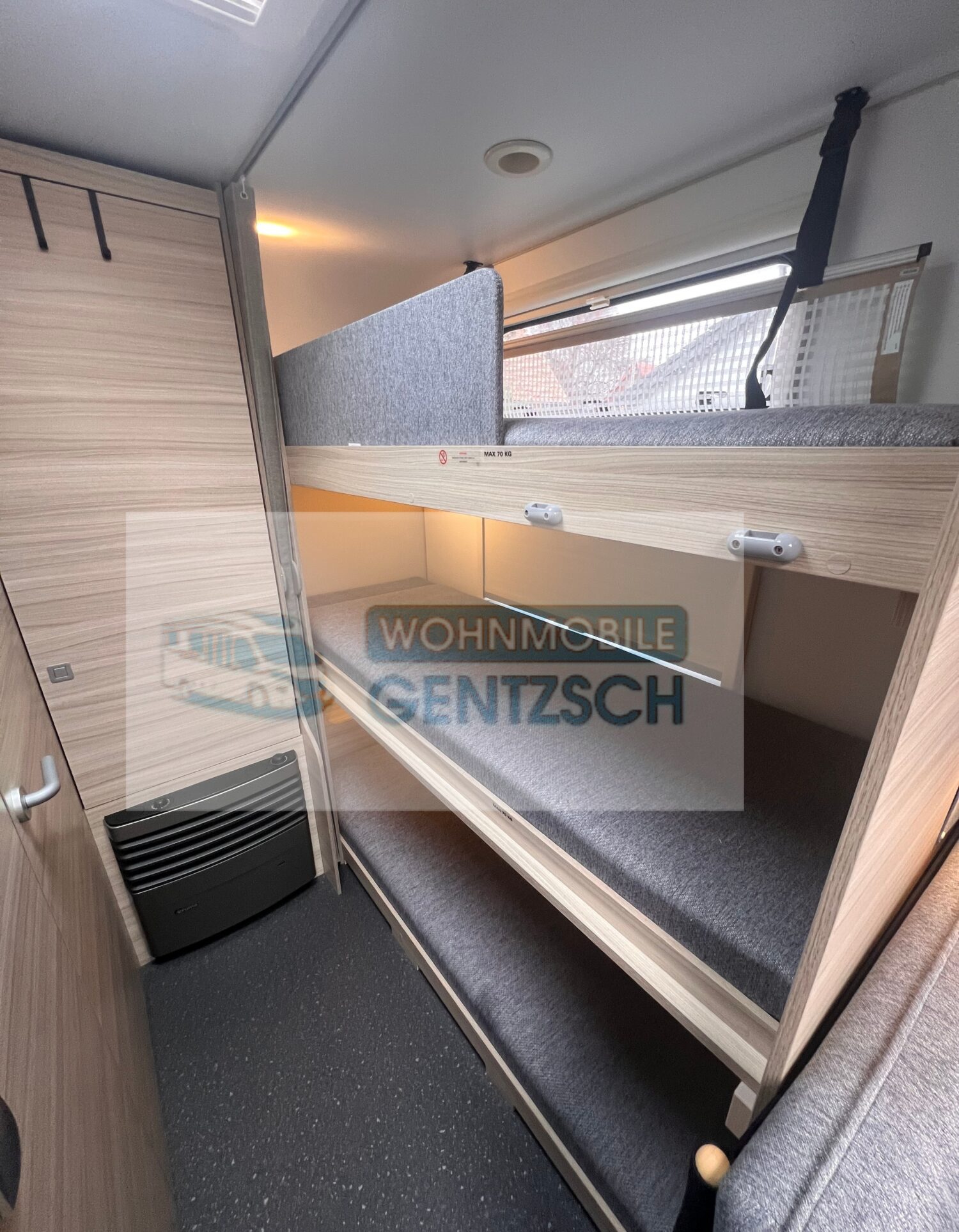 Etagenbett Wohnwagen 3 Kinder, Wohnwagen für Familien mit 3 Kindern, Gentzsch Magdeburg