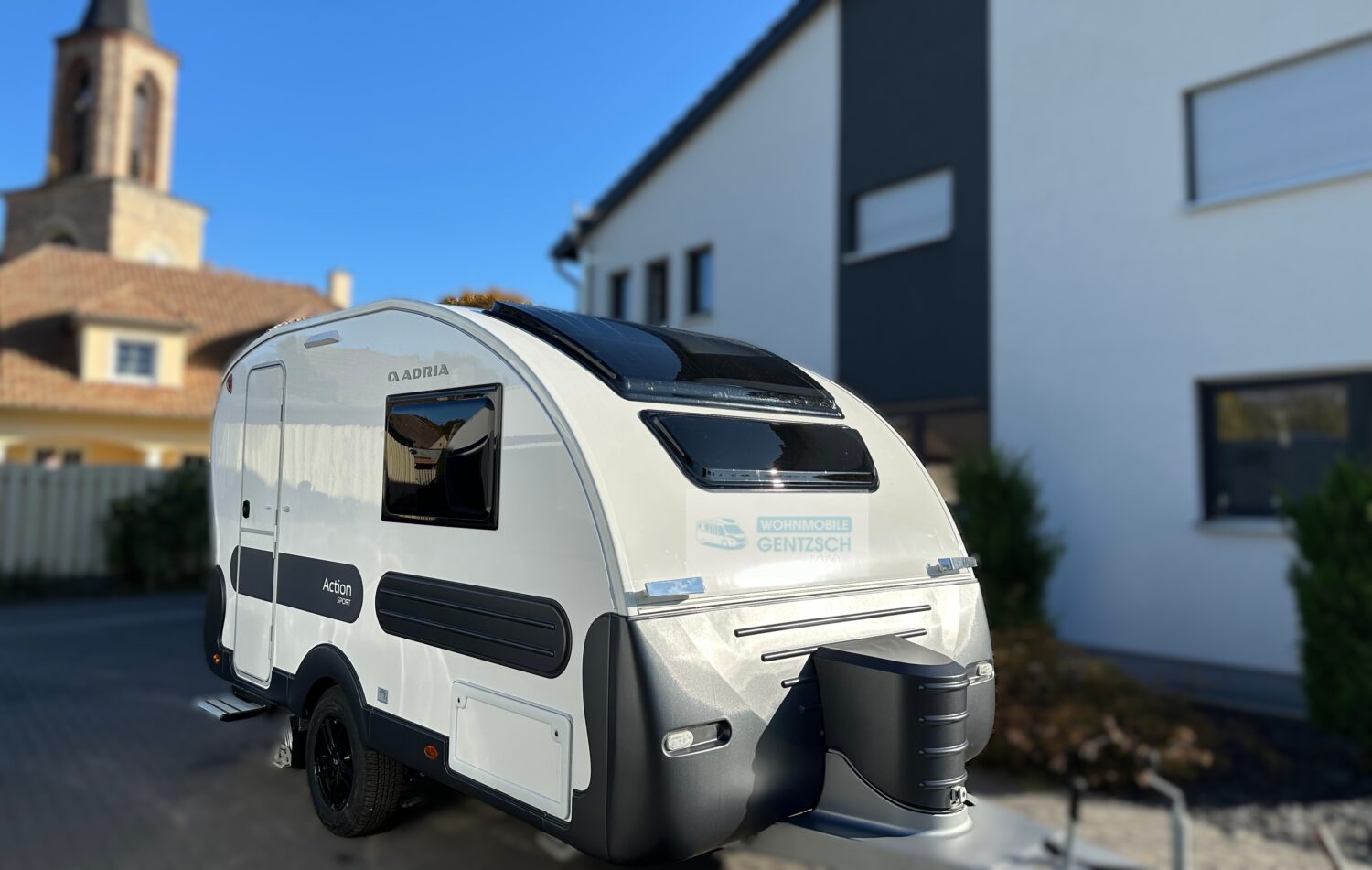 Wohnwagen klein für 4 Personen, Wohnmobil mieten Sachsen Anhalt